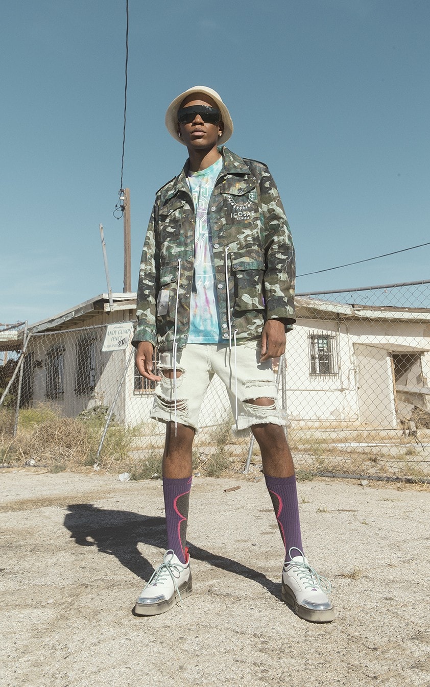 Icosae nous offre un road-trip de 2000 km sur la West Coast dans son lookbook Printemps/Été 19