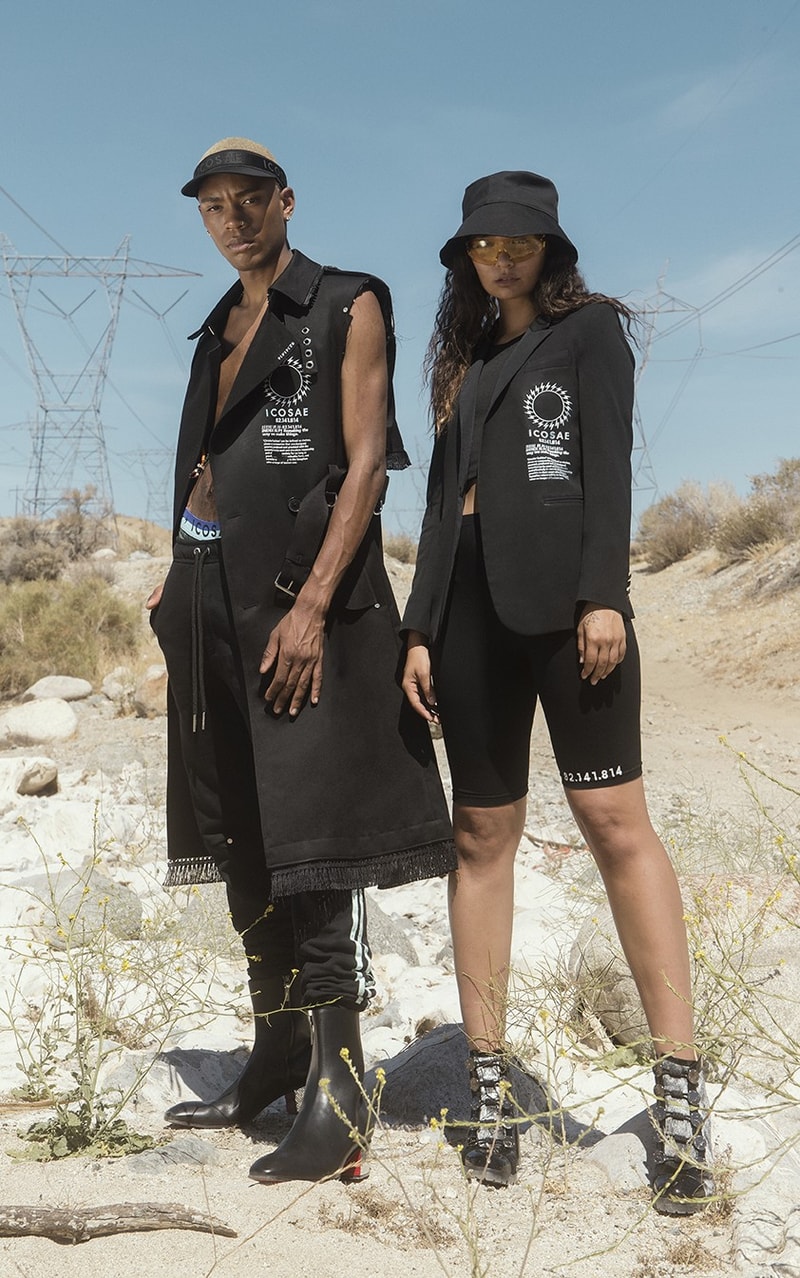 Icosae nous offre un road-trip de 2000 km sur la West Coast dans son lookbook Printemps/Été 19