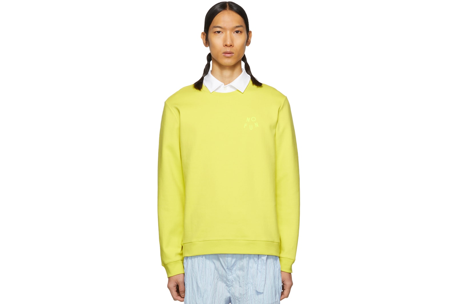 Heron preston nike adidas apc ami versace crewnecks selection