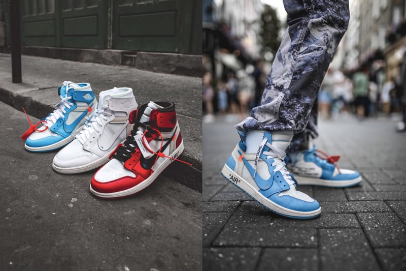 Trois coloris de Off-White™ x Air Jordan 1 vont bientôt sortir en taille enfant