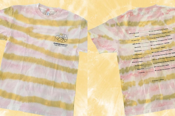 Paris t-shirts custom ornement evenement summer ride 
