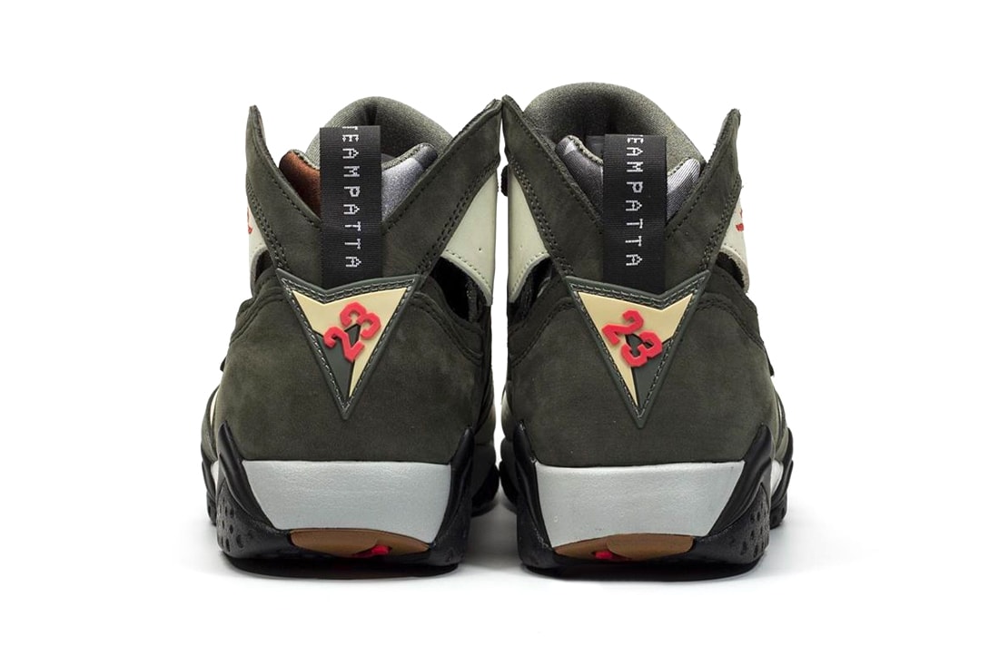 Patta Air Jordan 7 nouveau icicle photos 
