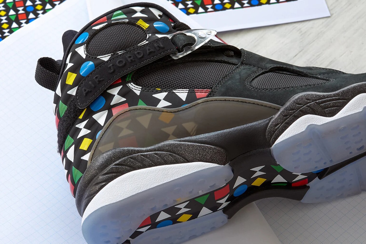 quai 54 air jordan 8 photos officiel sortie date