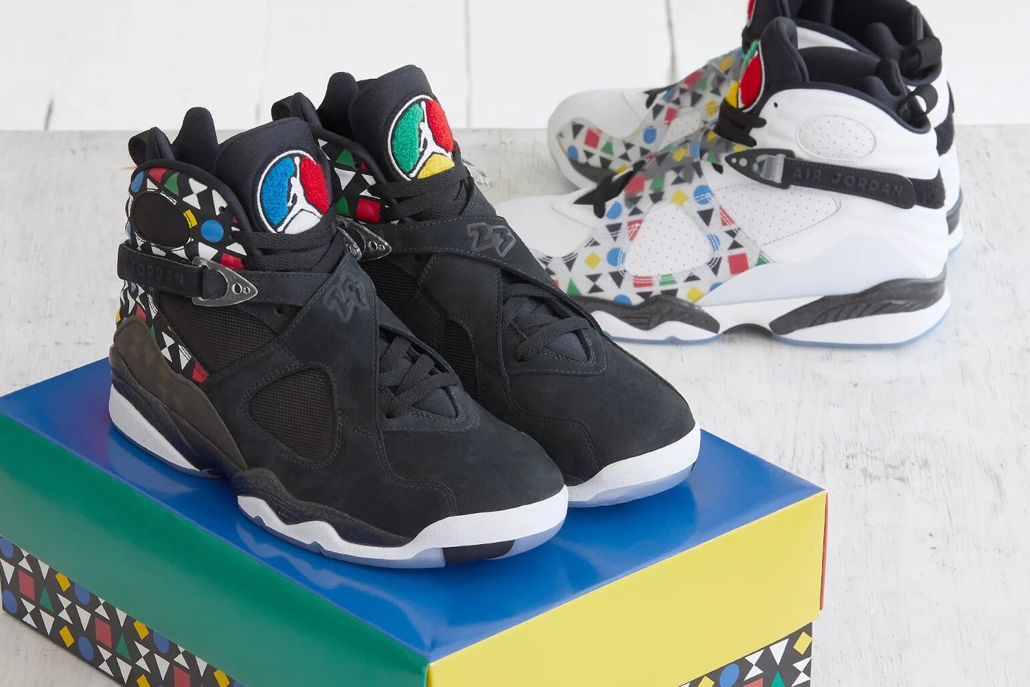 quai 54 air jordan 8 photos officiel sortie date