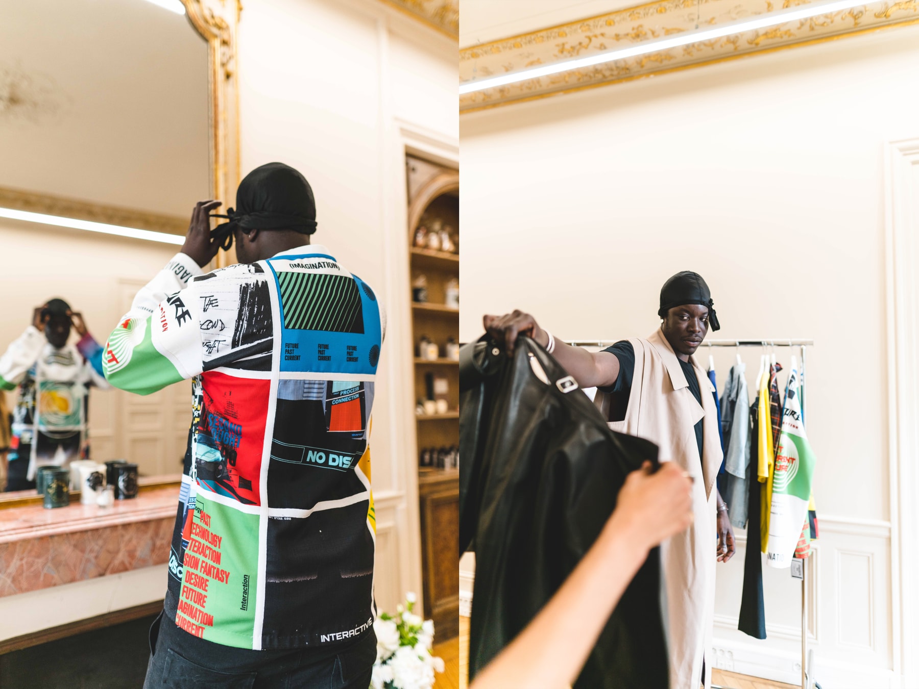Fitting : S.Pri Noir x  SYSTEM collection Printemps/Été 2020
