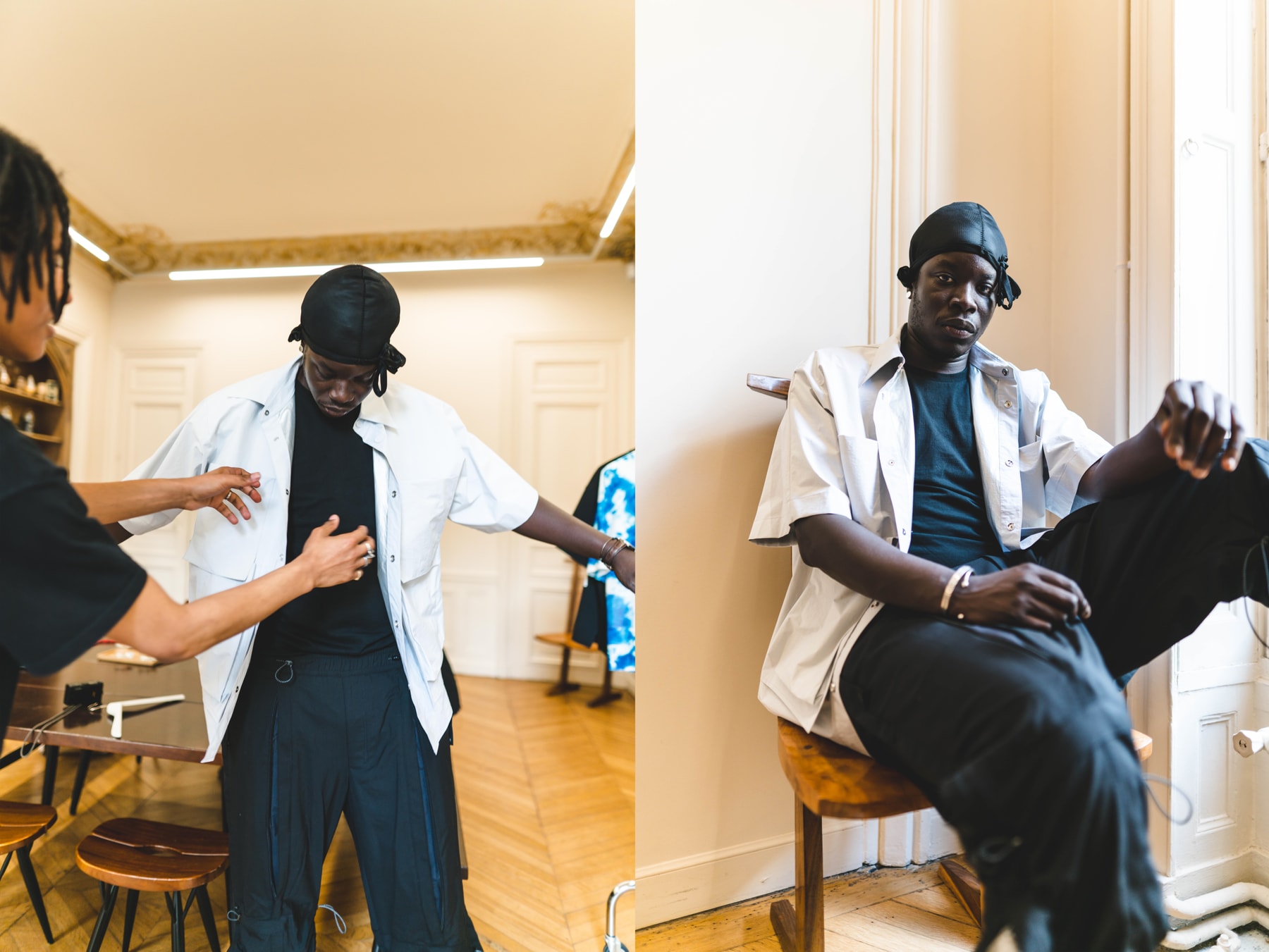 Fitting : S.Pri Noir x  SYSTEM collection Printemps/Été 2020