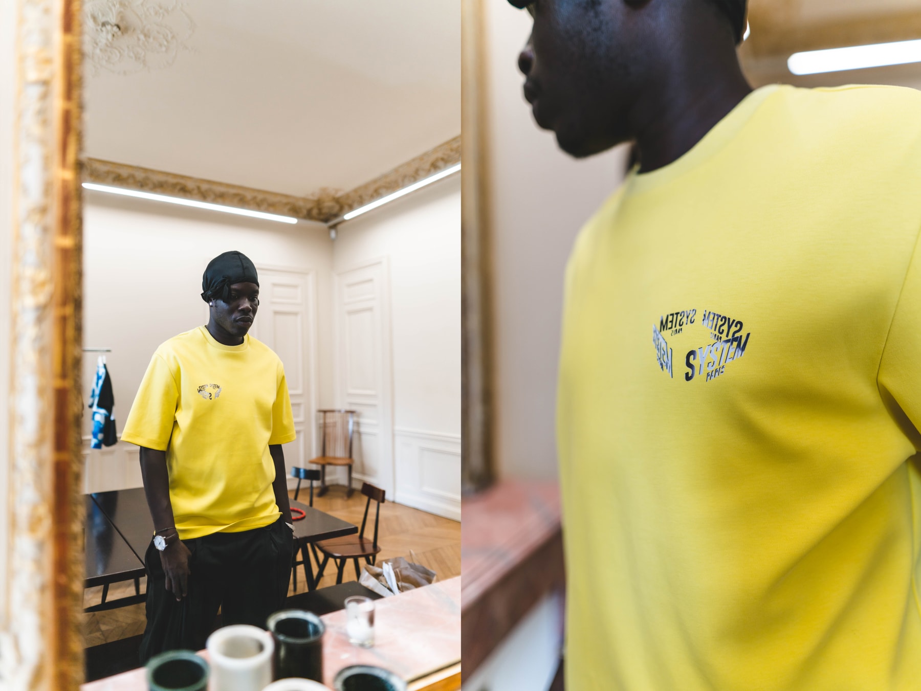Fitting : S.Pri Noir x  SYSTEM collection Printemps/Été 2020
