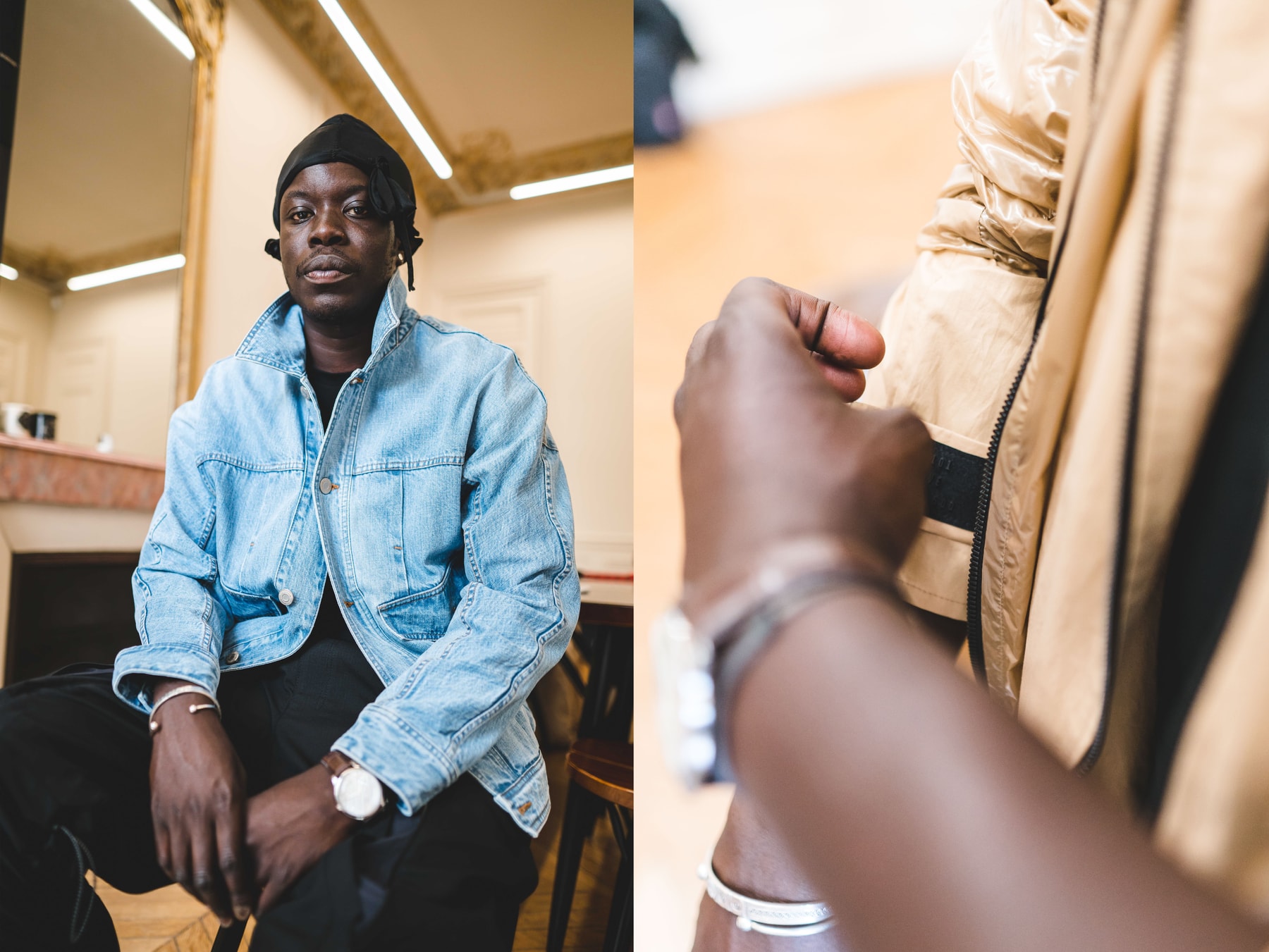 Fitting : S.Pri Noir x  SYSTEM collection Printemps/Été 2020