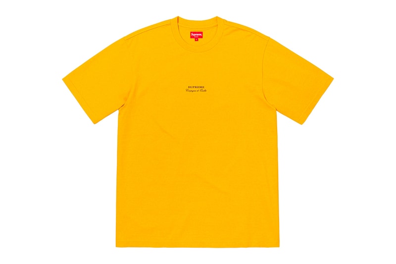 Supreme : Voici toutes les pièces et els prix du drop de la semaine 