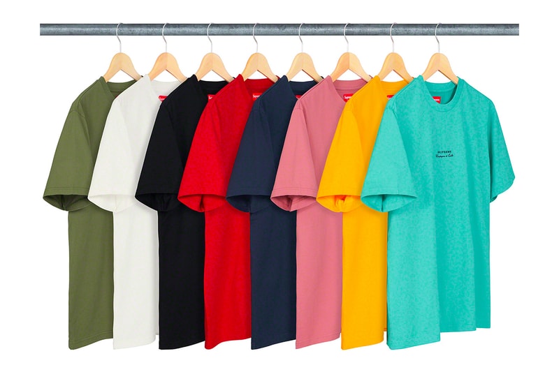Supreme : Voici toutes les pièces et els prix du drop de la semaine 