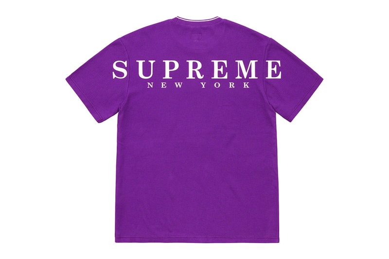 Supreme : Voici toutes les pièces et els prix du drop de la semaine 
