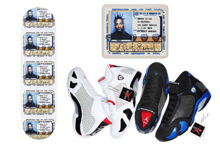 Collab avec Jordan et Ol' Dirty Bastard du Wu-Tang Clan... Voici toutes les pièces du drop Supreme de la semaine