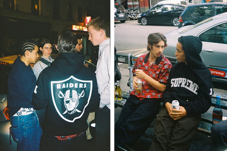 Supreme dévoile une collab avec la NFL et '47 autour des Raiders