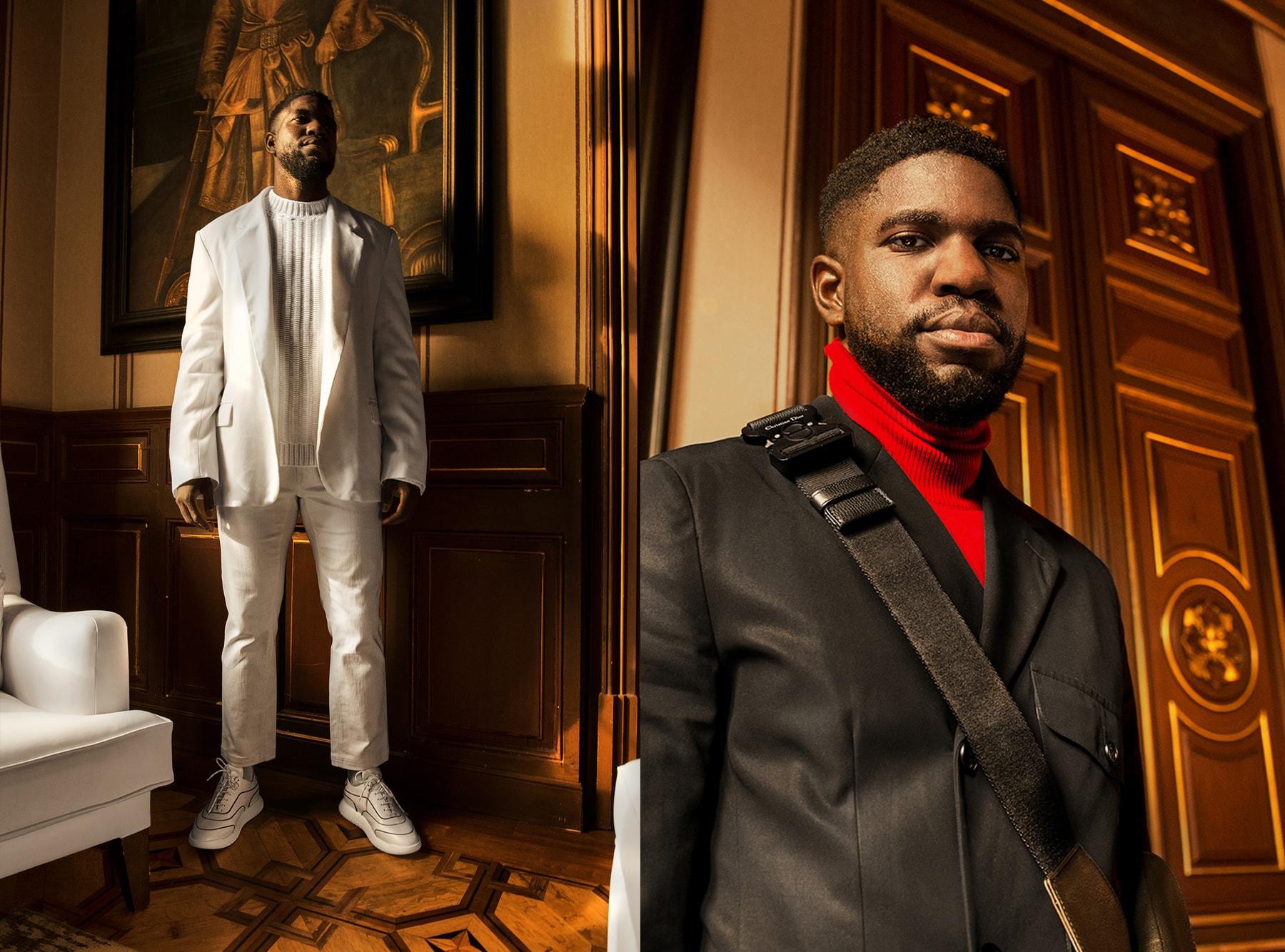 On est allé à Barcelone parler mode (et parfum de la victoire) avec Samuel Umtiti