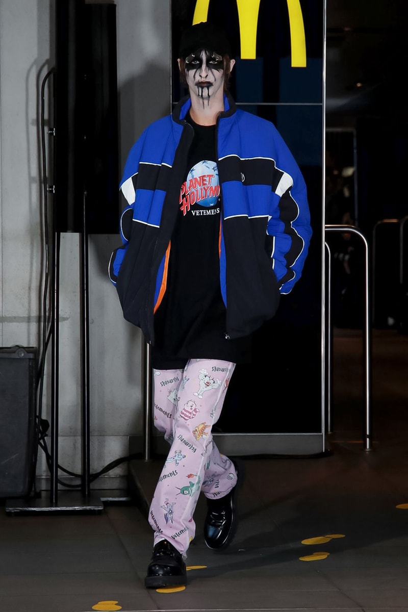 Photo du défilé Vetements