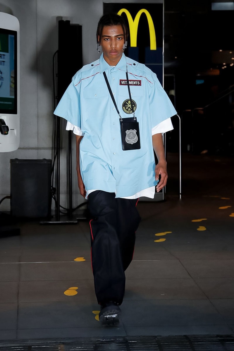 Photo du défilé Vetements