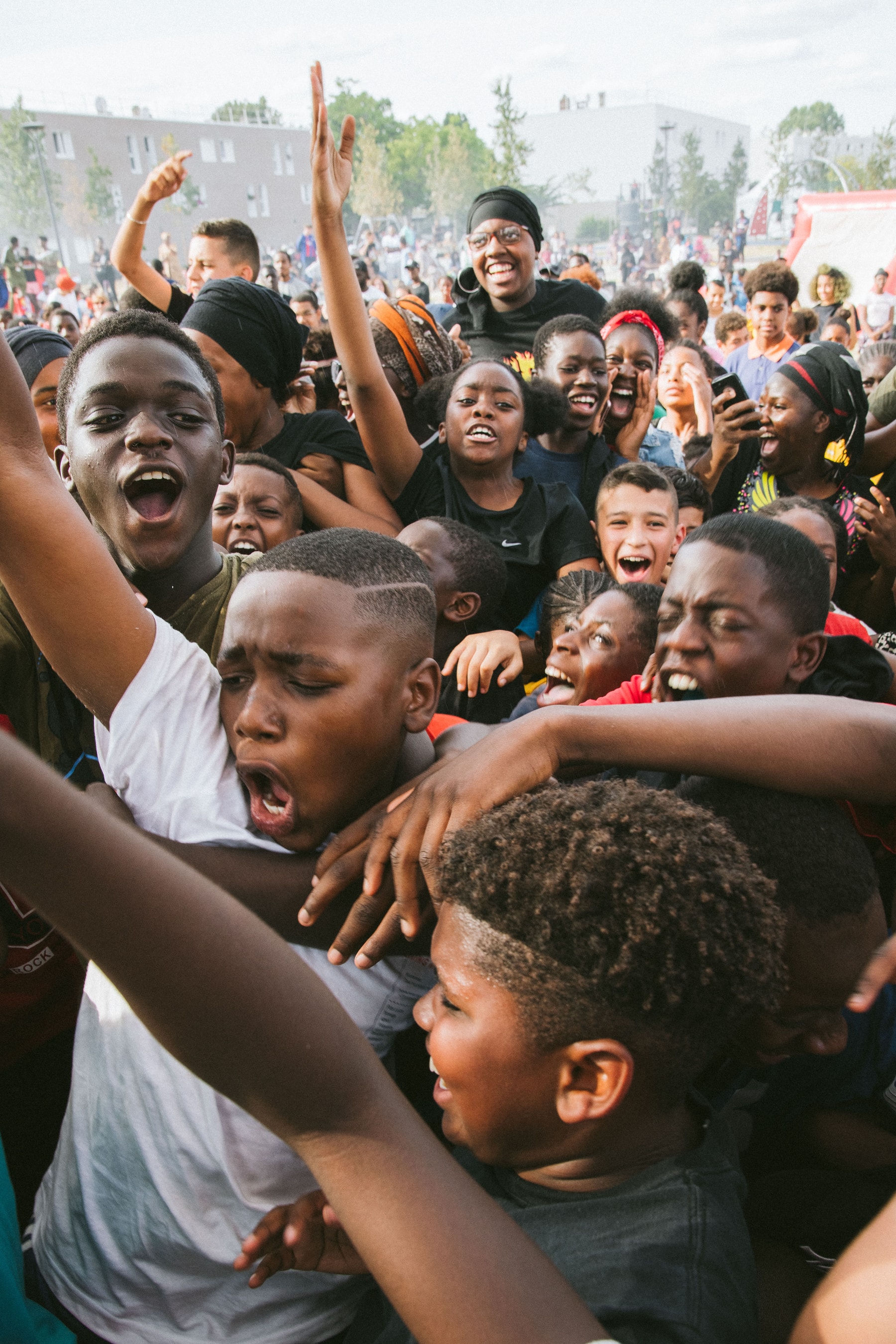 Nike transforme le quartier de La Grande Borne à Grigny en un parc d'attractions le temps d'un weekend