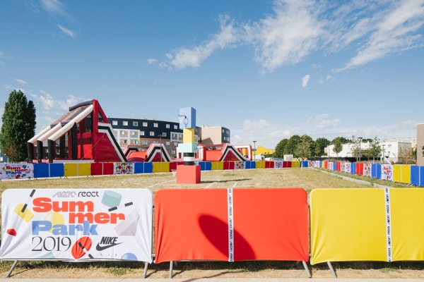 Nike transforme le quartier de La Grande Borne à Grigny en un parc d'attractions le temps d'un weekend