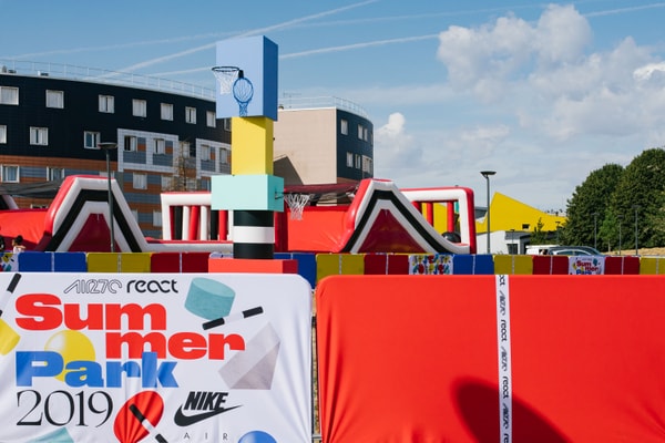 Nike transforme le quartier de La Grande Borne à Grigny en un parc d'attractions le temps d'un weekend