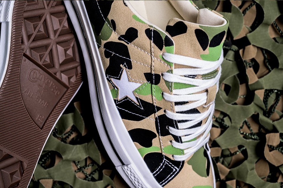 Converse one star ox duck camo