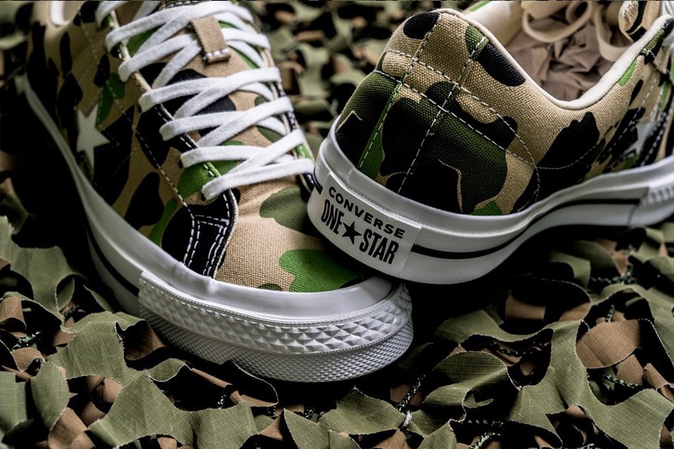 Converse one star ox duck camo