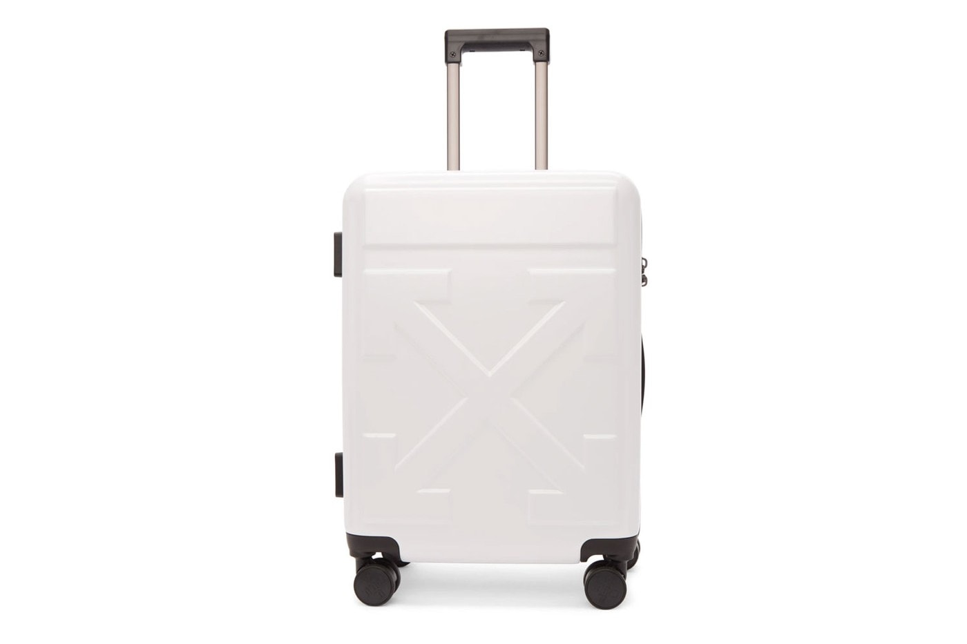Off-White ™ dévoile des valises avec son emblématique logo flèche