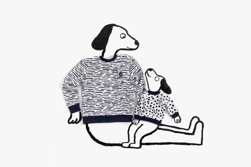 Petit Bateau collabore avec l'illustrateur français Jean Jullien