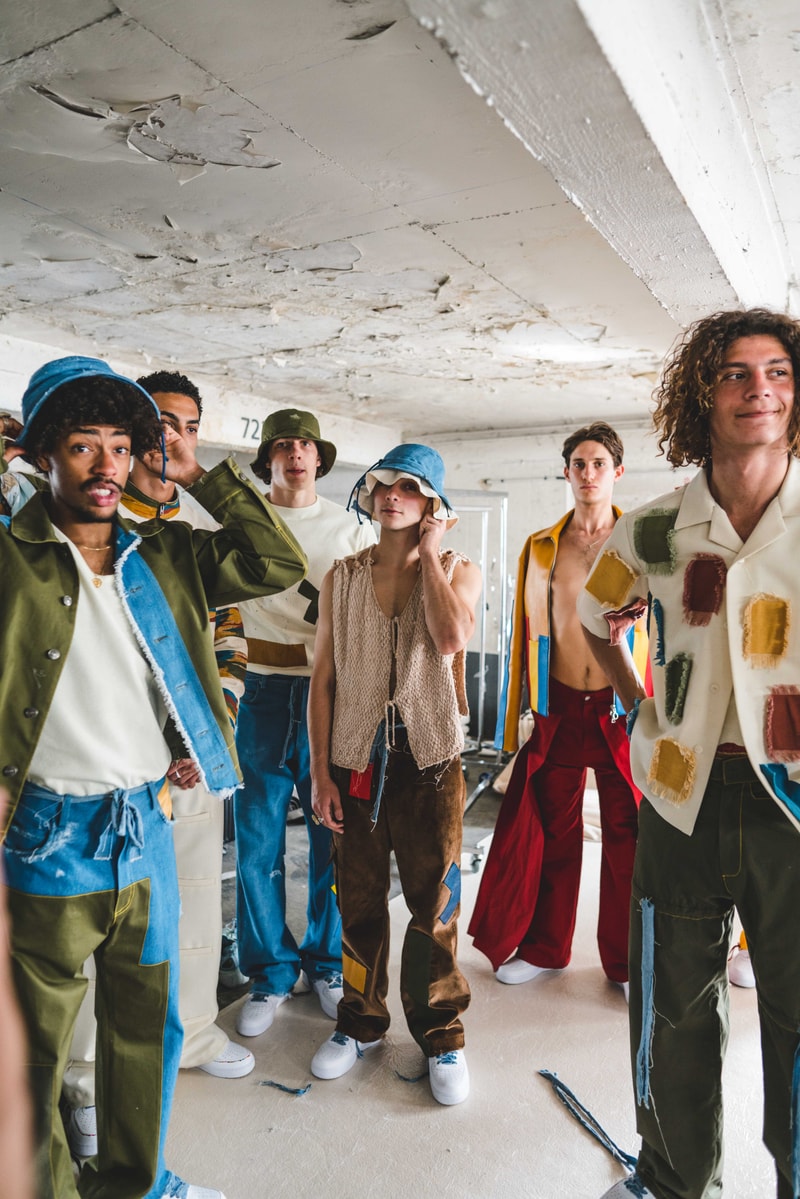 Photo des backstages du défilé Printemps/Été 2020
