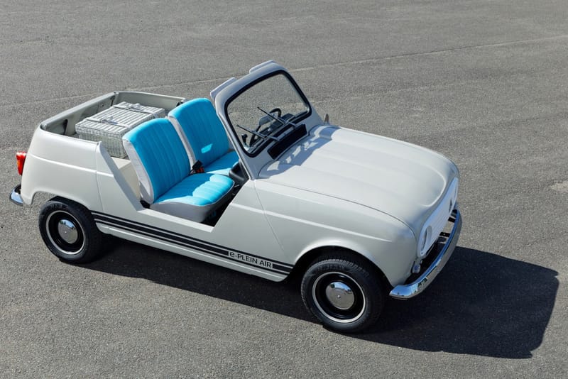 Renault dévoile sa toute première 4L décapotable et électrique