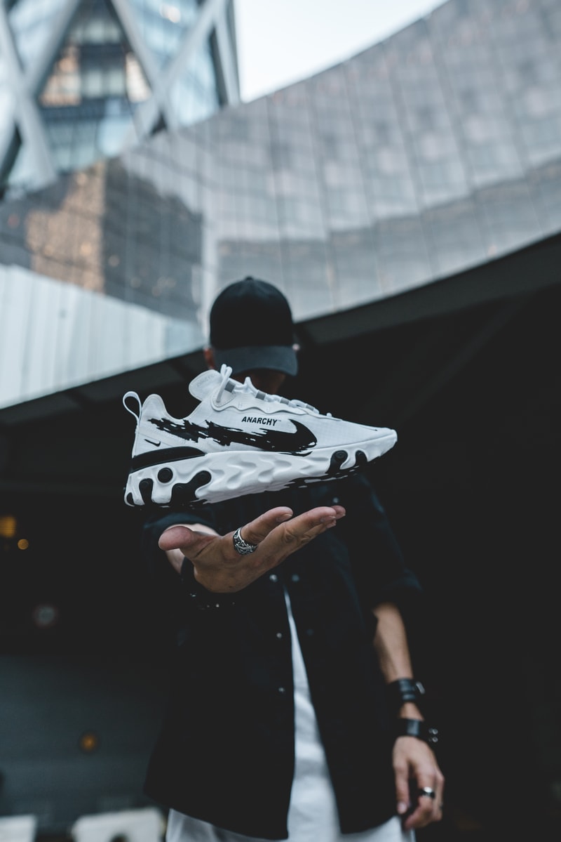 Une date de sortie pour la Nike React ANARCHY imaginée par Rudnes