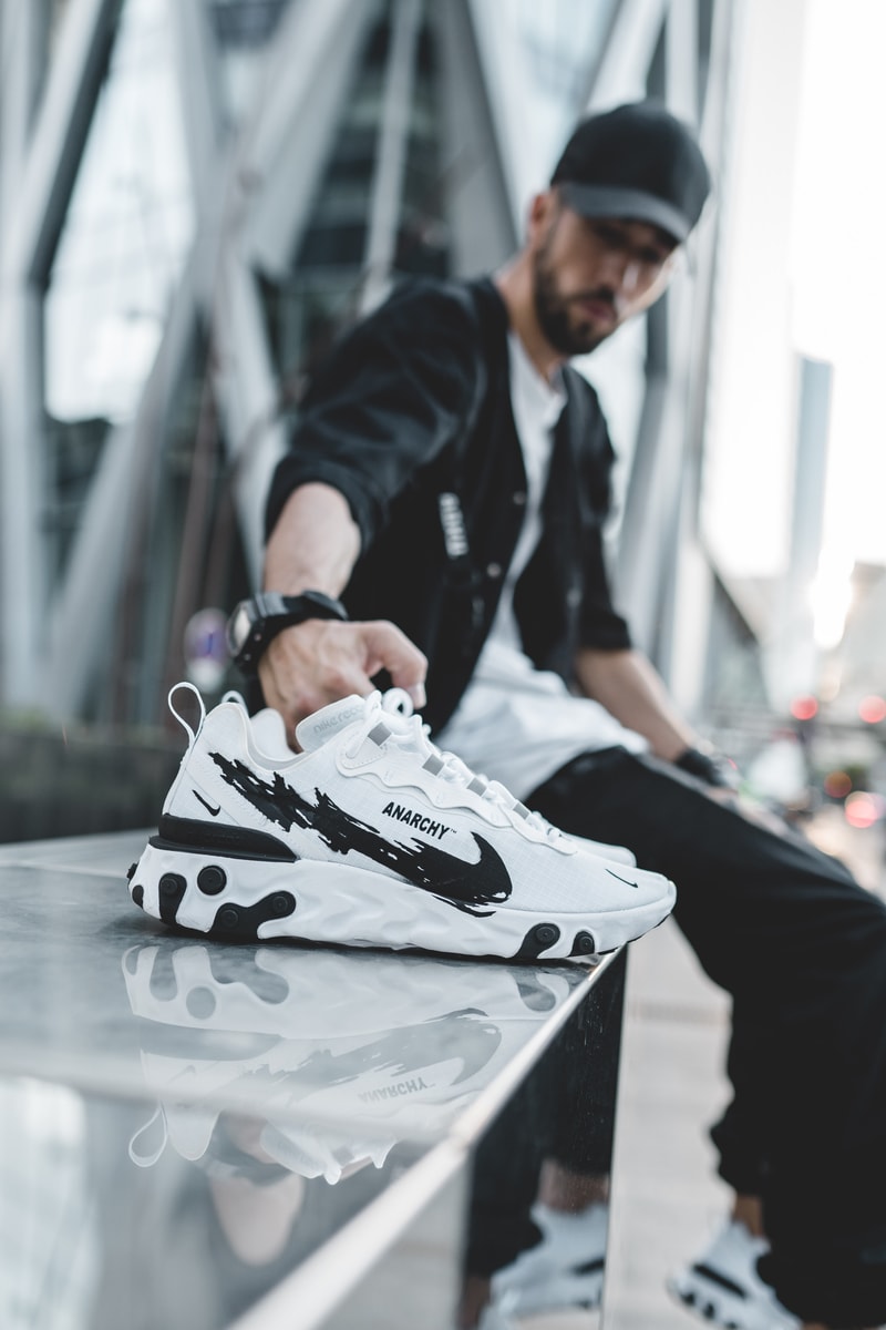 Une date de sortie pour la Nike React ANARCHY imaginée par Rudnes