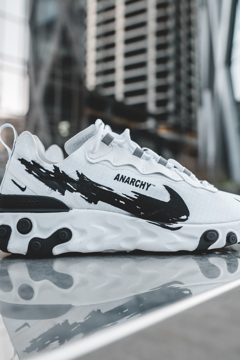 Une date de sortie pour la Nike React ANARCHY imaginée par Rudnes