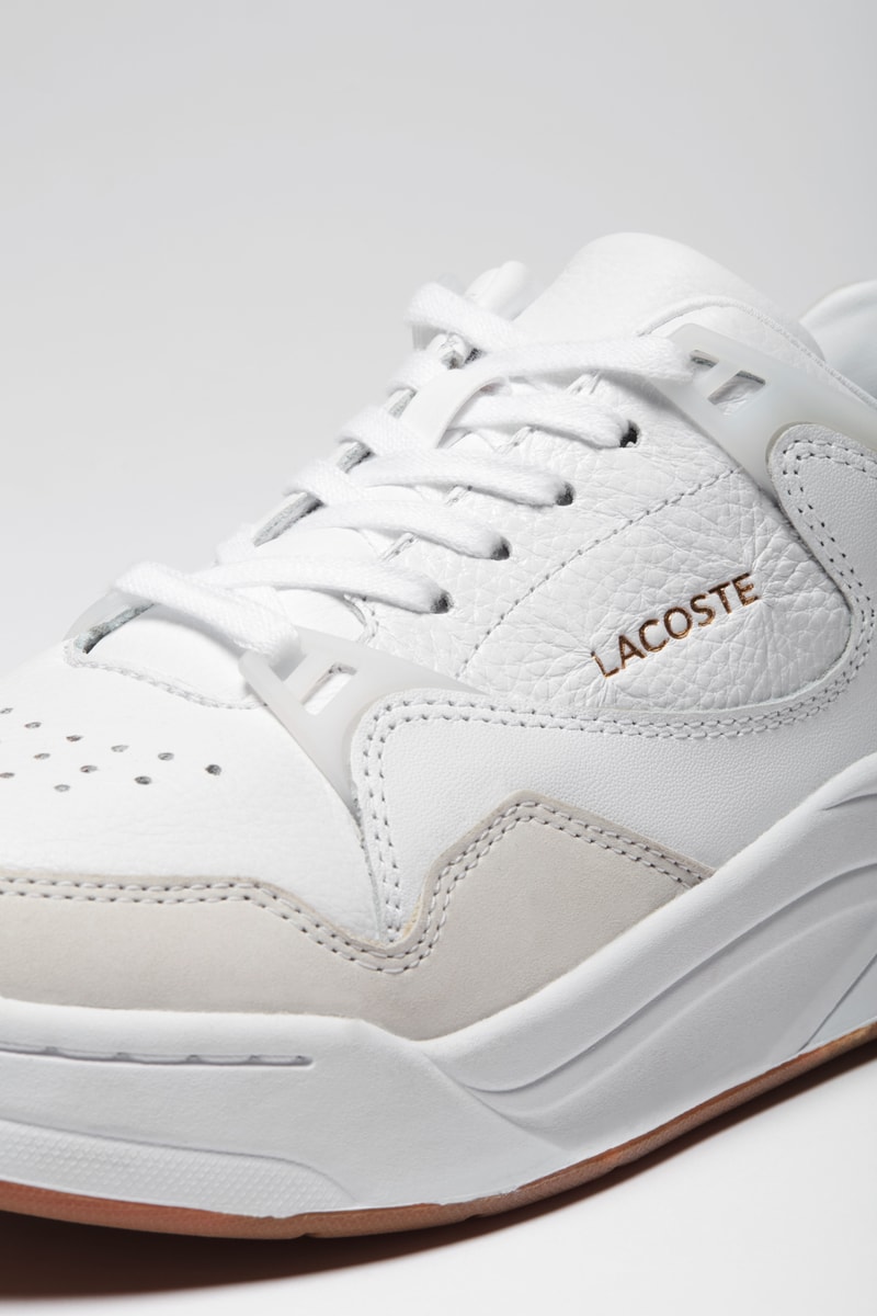 Lacoste revisite sa sneaker Court Slam avec une semelle volumineuse