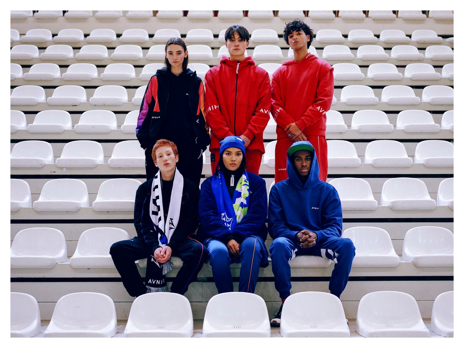 AVNIER célèbre l'atmosphère des stades dans le lookbook de sa collection Automne/Hiver 2019