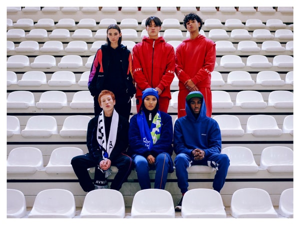 AVNIER célèbre l'atmosphère des stades dans le lookbook de sa collection Automne/Hiver 2019