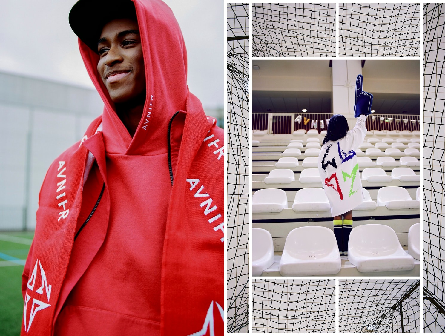 AVNIER célèbre l'atmosphère des stades dans le lookbook de sa collection Automne/Hiver 2019