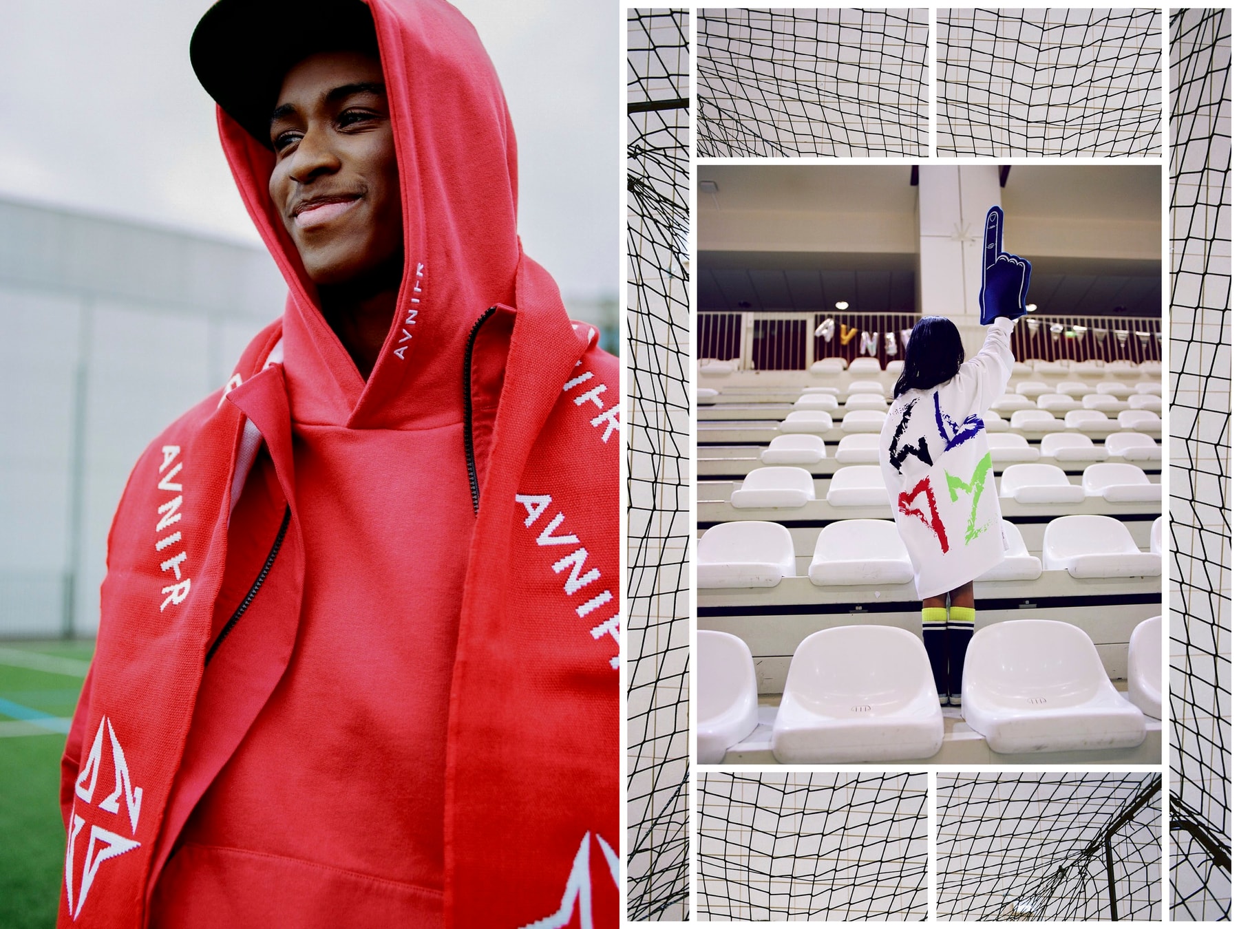 AVNIER célèbre l'atmosphère des stades dans le lookbook de sa collection Automne/Hiver 2019