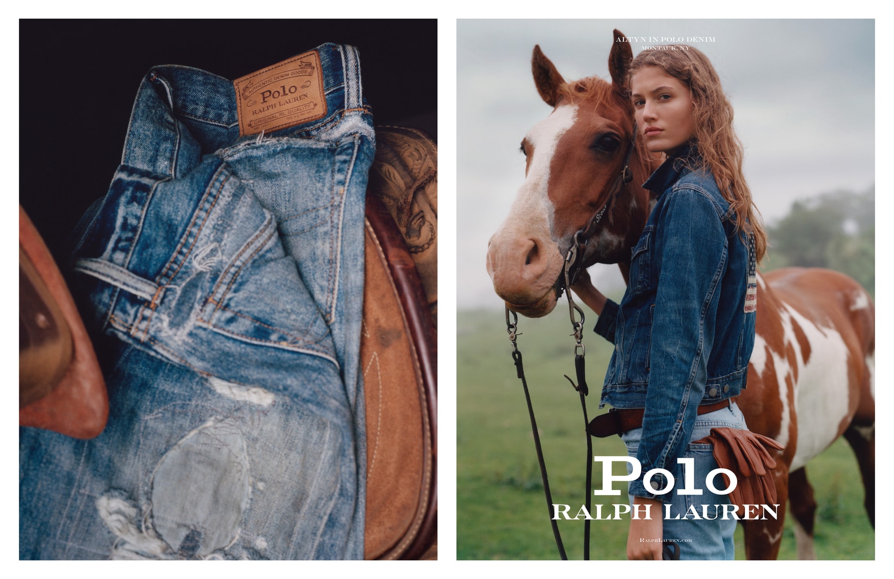 Ralph Lauren célèbre le jean dans sa dernière campagne
