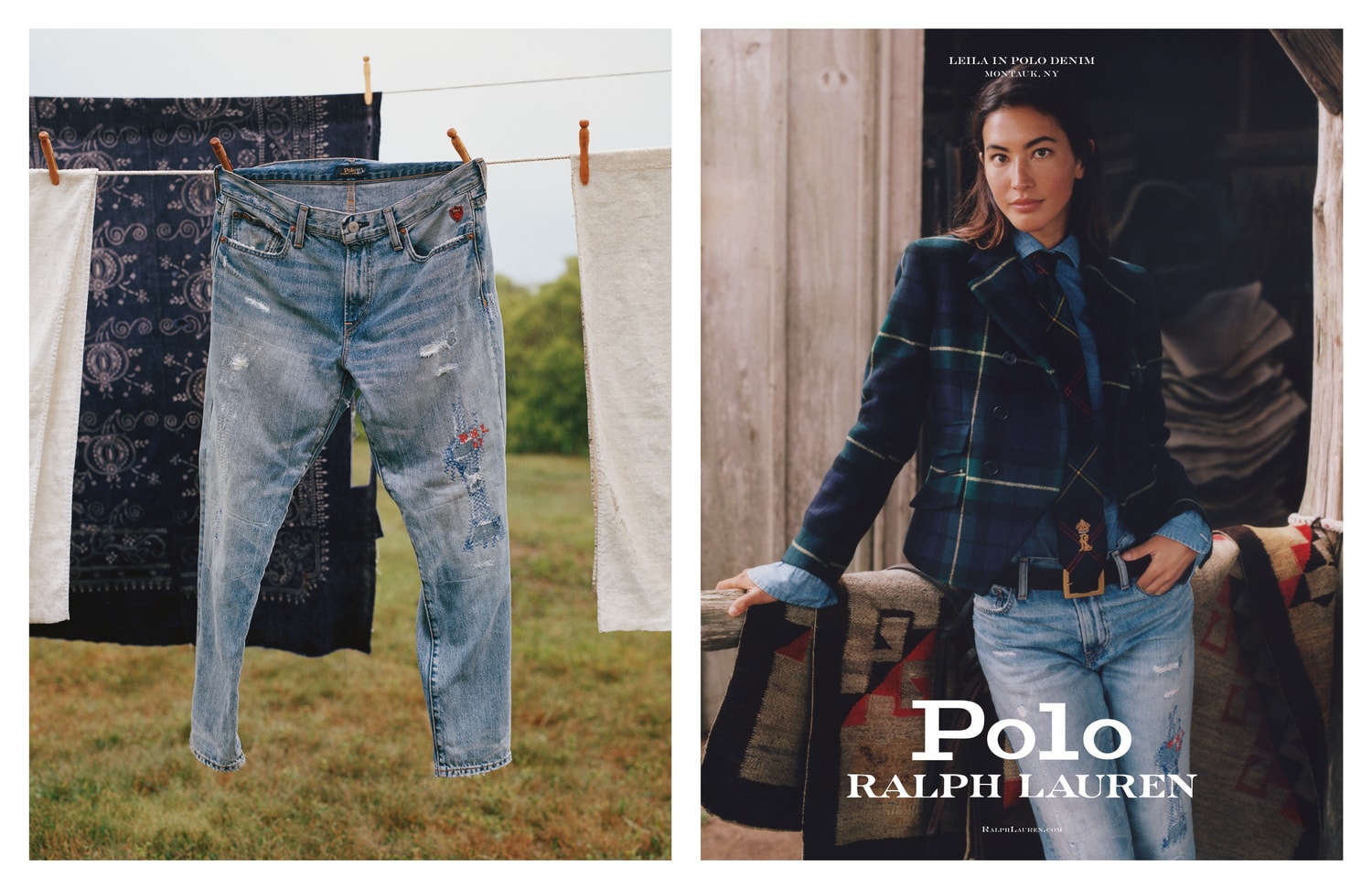 Ralph Lauren célèbre le jean dans sa dernière campagne