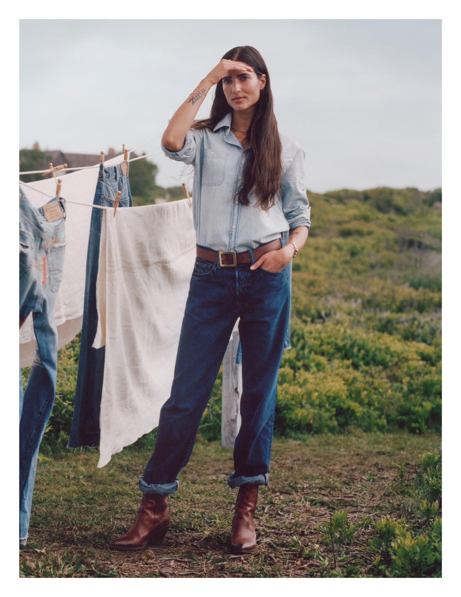 Ralph Lauren célèbre le jean dans sa dernière campagne