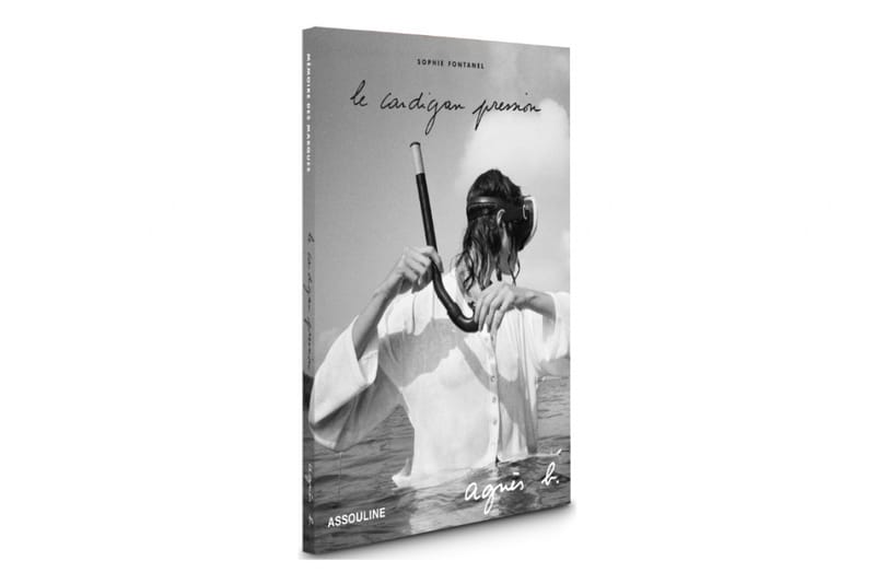Agnès b. célèbre les 40 ans de son iconique cardigan pression à travers un livre illustré