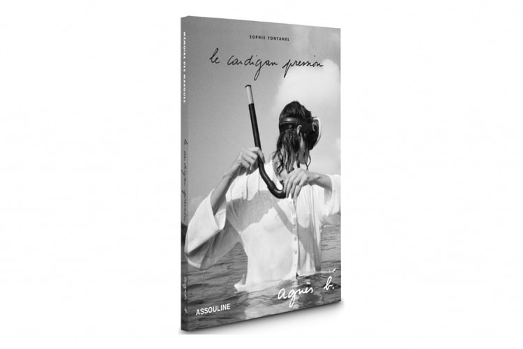 Agnès b. célèbre les 40 ans de son iconique cardigan pression à travers un livre illustré