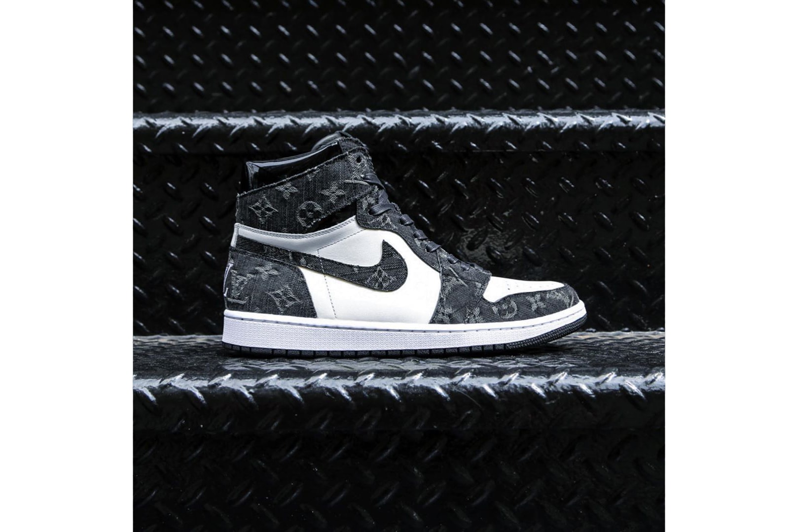L'artiste Ceeze réinvente une Air Jordan 1 x Louis Vuitton