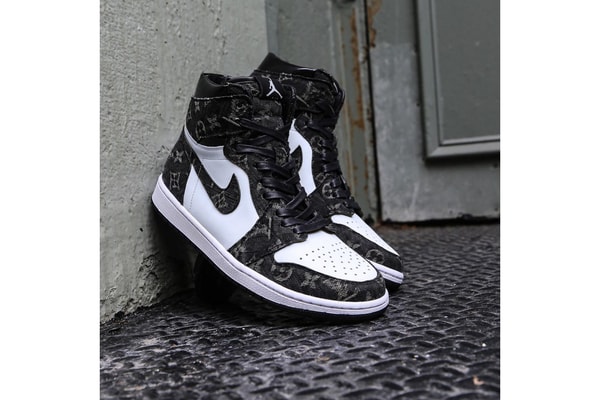L'artiste Ceeze réinvente une Air Jordan 1 x Louis Vuitton