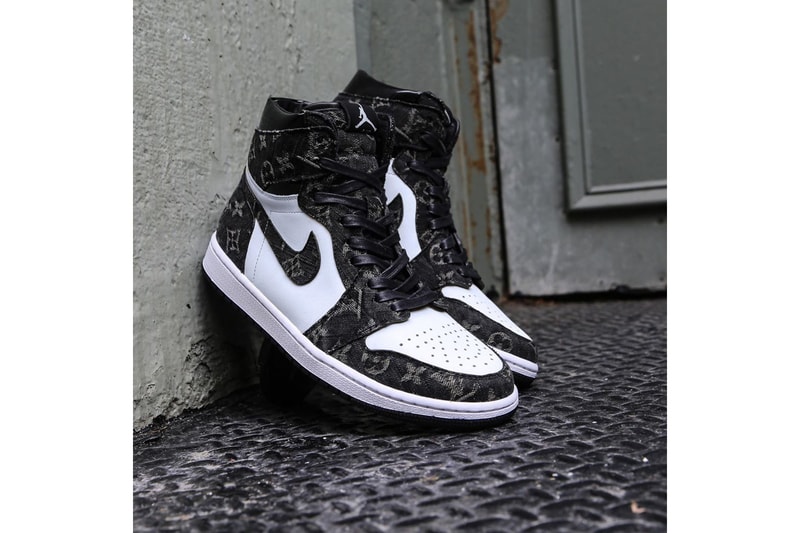 L'artiste Ceeze réinvente une Air Jordan 1 x Louis Vuitton