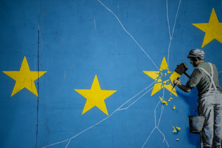 Une fresque murale anti-Brexit de Banksy disparaît mystérieusement au Royaume-Uni