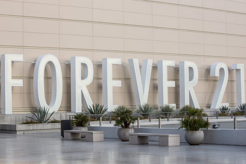 Forever 21 s'apprêterait à faire faillite