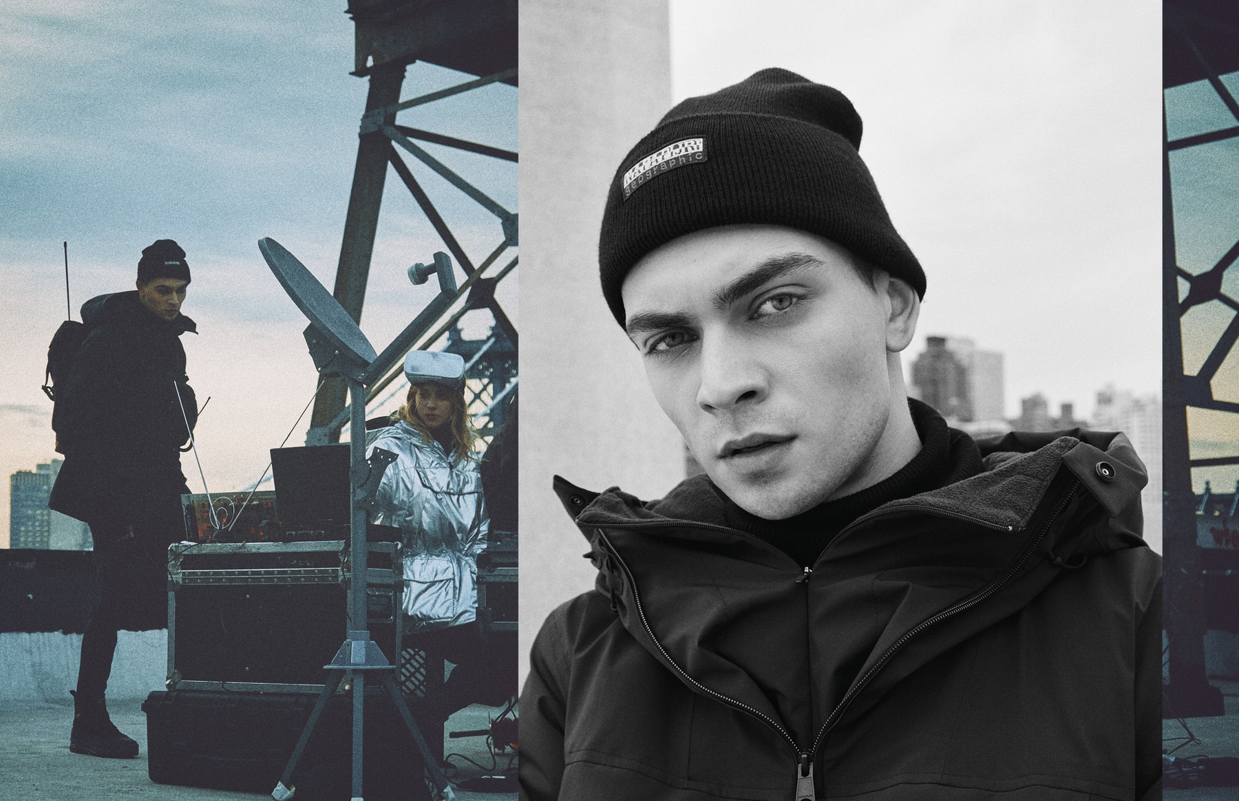 Napapijri revisite sa collection Automne/Hiver 2019 dans une série photo