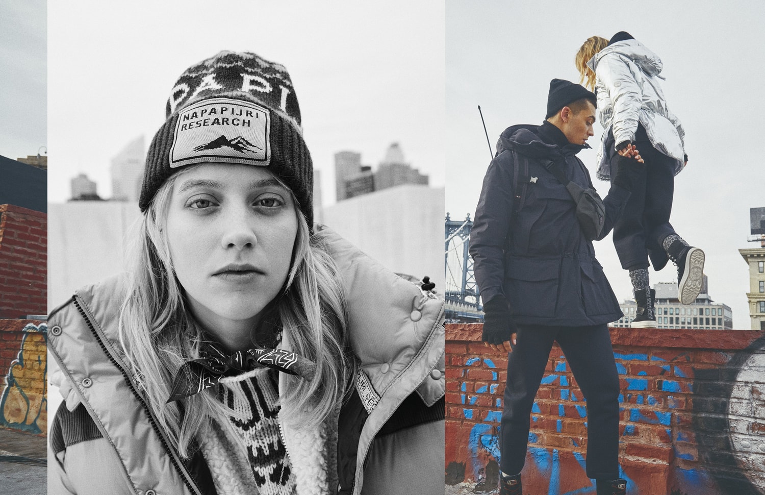 Napapijri revisite sa collection Automne/Hiver 2019 dans une série photo
