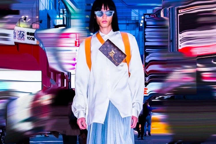 La collection Automne/Hiver 2019 Louis Vuitton de Virgil Abloh sublimée par un shooting photo futuriste